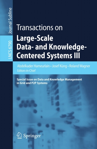 Imagen de portada: Transactions on Large-Scale Data- and Knowledge-Centered Systems III 1st edition 9783642230738