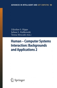 Titelbild: Human – Computer Systems Interaction: Backgrounds and Applications 2 1st edition 9783642231865