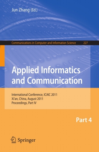 Cover image: Applied Informatics and Communication, Part IV 1st edition 9783642232251