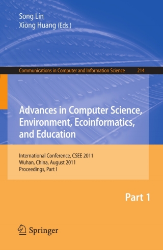 Cover image: Advances in Computer Science, Environment, Ecoinformatics, and Education 1st edition 9783642233203