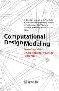 Cover image: Computational Design Modeling 1st edition 9783642234347