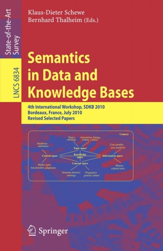Cover image: Semantics in Data and Knowledge Bases 1st edition 9783642234408