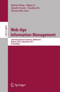 Titelbild: Web-Age Information Management 1st edition 9783642235344