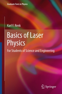 Cover image: Basics of Laser Physics 9783642235641