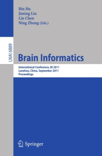 Cover image: Brain Informatics 1st edition 9783642236044