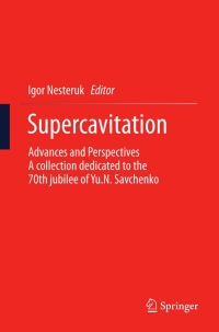 Titelbild: Supercavitation 9783642236556
