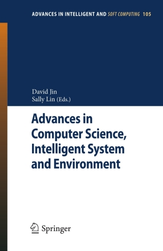 Cover image: Advances in Computer Science, Intelligent Systems and Environment 1st edition 9783642237553