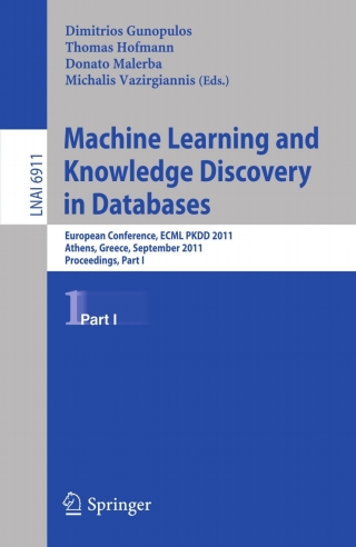 Immagine di copertina: Machine Learning and Knowledge Discovery in Databases 1st edition 9783642237799