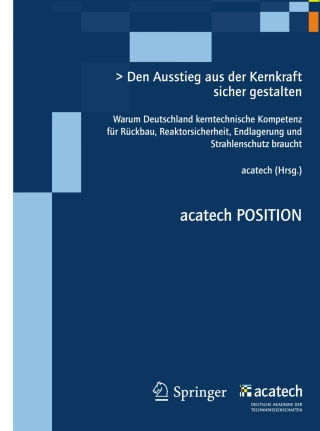 Cover image: Den Ausstieg sicher gestalten 9783642238055