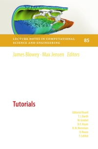 Imagen de portada: Frontiers in Numerical Analysis - Durham 2010 9783642446993