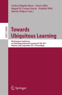 Cover image: Towards Ubiquitous Learning 1st edition 9783642239847
