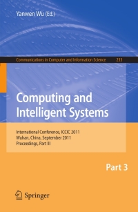 Cover image: Computing and Intelligent Systems 1st edition 9783642240096