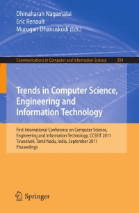 Cover image: Trends in Computer Science, Engineering and Information Technology 1st edition 9783642240423