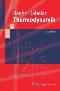 Cover image: Thermodynamik 15th edition 9783642241604