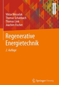 Cover image: Regenerative Energietechnik 2nd edition 9783642241642