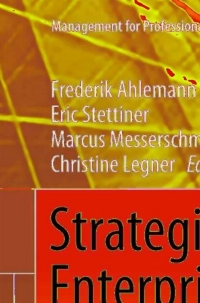 صورة الغلاف: Strategic Enterprise Architecture Management 9783642242229