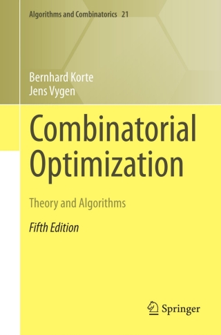 Cover image: Combinatorial Optimization 5th edition 9783642244872