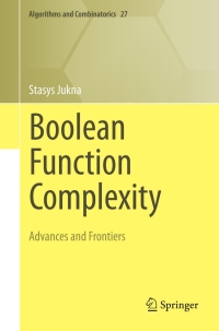 Imagen de portada: Boolean Function Complexity 9783642245077