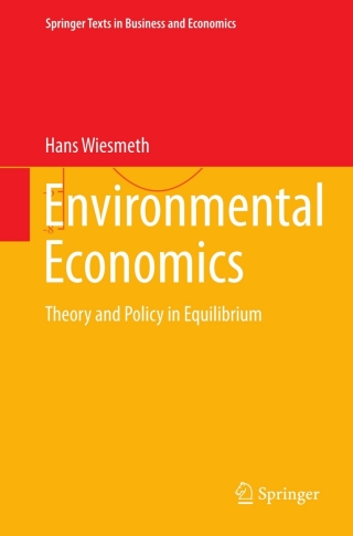 Cover image: Environmental Economics 9783642245138