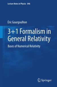 صورة الغلاف: 3+1 Formalism in General Relativity 9783642245244