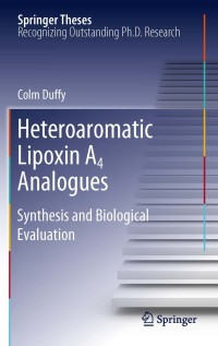 Cover image: Heteroaromatic Lipoxin A4 Analogues 9783642246319