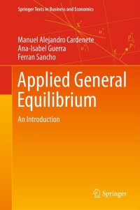 Cover image: Applied General Equilibrium 9783642247453