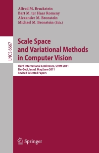 Cover image: Scale Space and Variational Methods in Computer Vision 1st edition 9783642247842