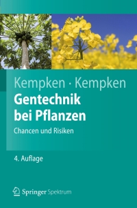 Omslagafbeelding: Gentechnik bei Pflanzen 4th edition 9783642248177