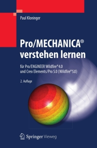 Cover image: Pro/MECHANICA® verstehen lernen 2nd edition 9783642248405