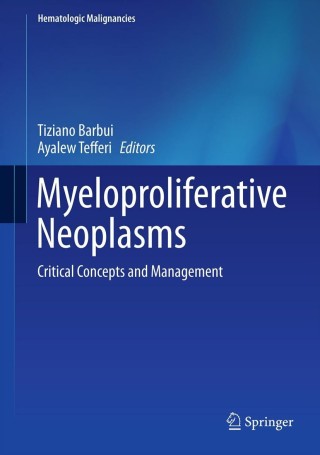 Imagen de portada: Myeloproliferative Neoplasms 1st edition 9783642249884