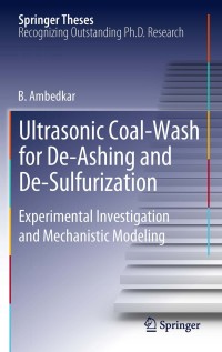 Cover image: Ultrasonic Coal-Wash for De-Ashing and De-Sulfurization 9783642250163