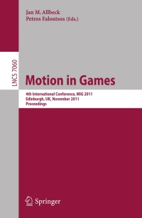 Cover image: Motion in Games 1st edition 9783642250897