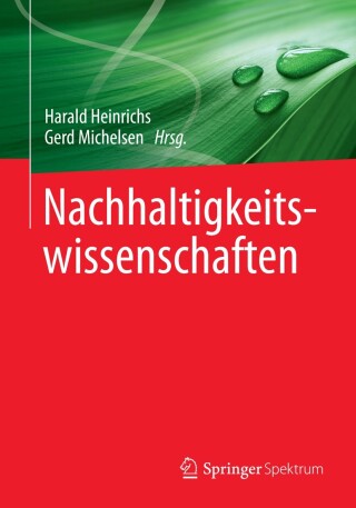Cover image: Nachhaltigkeitswissenschaften 9783642251115