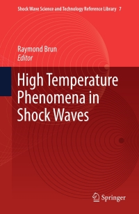 Cover image: High Temperature Phenomena in Shock Waves 1st edition 9783642251184