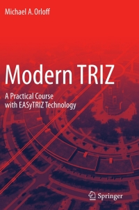 Cover image: Modern TRIZ 9783642252174