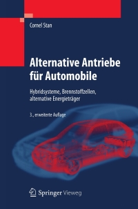 Cover image: Alternative Antriebe für Automobile 3rd edition 9783642252662