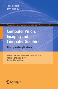 Titelbild: Computer Vision, Imaging and Computer Graphics. Theory and Applications 1st edition 9783642253812