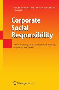 Imagen de portada: Corporate Social Responsibility 1st edition 9783642253980