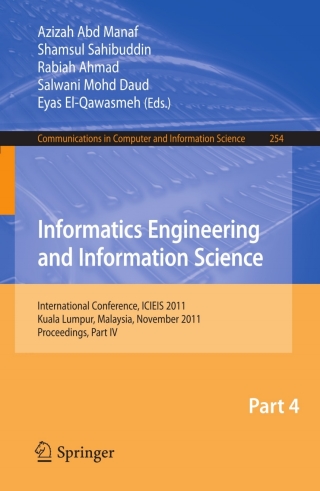 Titelbild: Informatics Engineering and Information Science, Part IV 1st edition 9783642254826