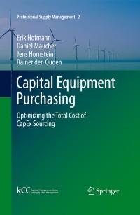 Cover image: Capital Equipment Purchasing 9783642257360