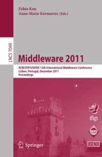 表紙画像: Middleware 2011 1st edition 9783642258206