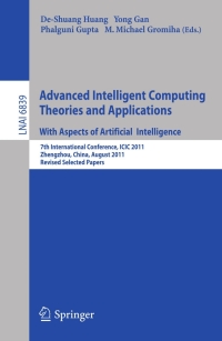 Cover image: Advanced Intelligent Computing Theories and Applications 1st edition 9783642259432