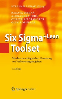 Imagen de portada: Six Sigma+Lean Toolset 3rd edition 9783642273315