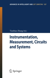 صورة الغلاف: Instrumentation, Measurement, Circuits and Systems 1st edition 9783642273339