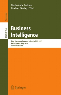 Imagen de portada: Business Intelligence 9783642273575