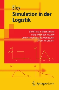 Cover image: Simulation in der Logistik 9783642273728
