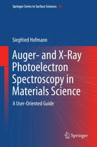 Immagine di copertina: Auger- and X-Ray Photoelectron Spectroscopy in Materials Science 9783642273803