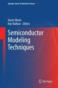 Cover image: Semiconductor Modeling Techniques 1st edition 9783642275128
