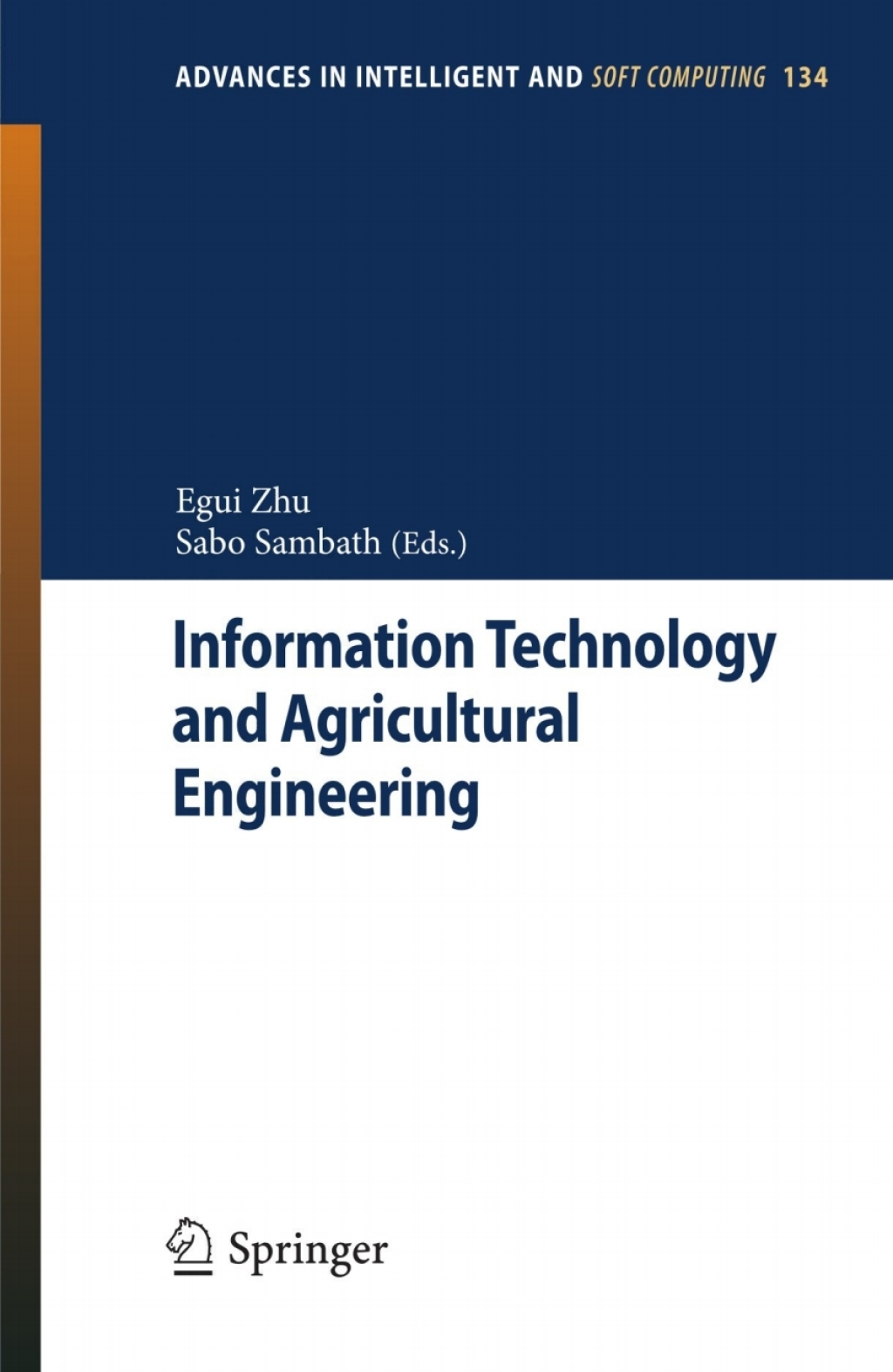 Information Technology and Agricultural Engineering 1st Edition