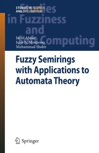 Imagen de portada: Fuzzy Semirings with Applications to Automata Theory 9783642276408